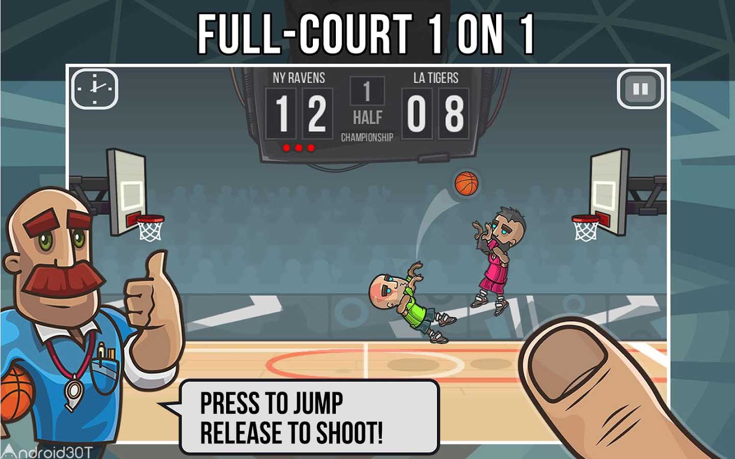دانلود Basketball Battle 2.3.13 – بازی ورزشی نبرد بسکتبال اندروید